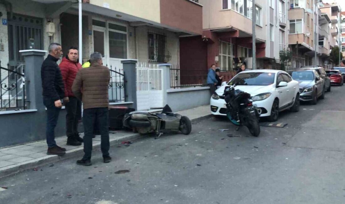 Tekirdağ Çorlu’da Motosikletlinin Yaralandığı Kaza, Güvenlik Kamerasına Yansıdı Tekirdağ Çorlu’da A.S. yönetimindeki otomobilin çarptığı motosikletli yaralandı. Kaza, otomobilin