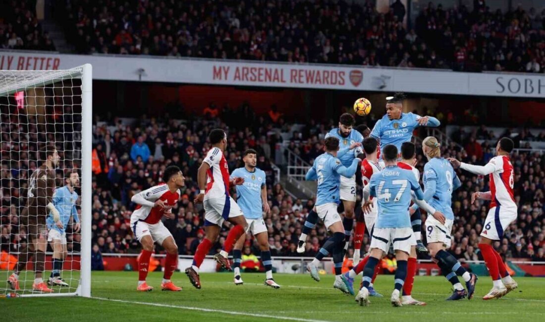 Arsenal, Manchester City’yi 5-1’lik skorla farklı bir şekilde mağlup ederek puanını 50’ye yükseltti. Arsenal, Premier Lig'in 24. haftasında Emirates Stadyumu'nda Manchester City'yi 5-1
