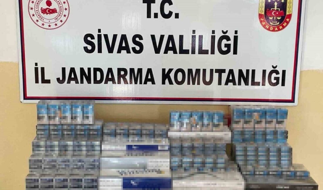 Sivas’ta Jandarma, Son Ayda 2.510 Paket Kaçak Sigara Yakaladı Sivas İl Jandarma Komutanlığı, ocak ayında düzenlediği operasyonlarla 2 bin
