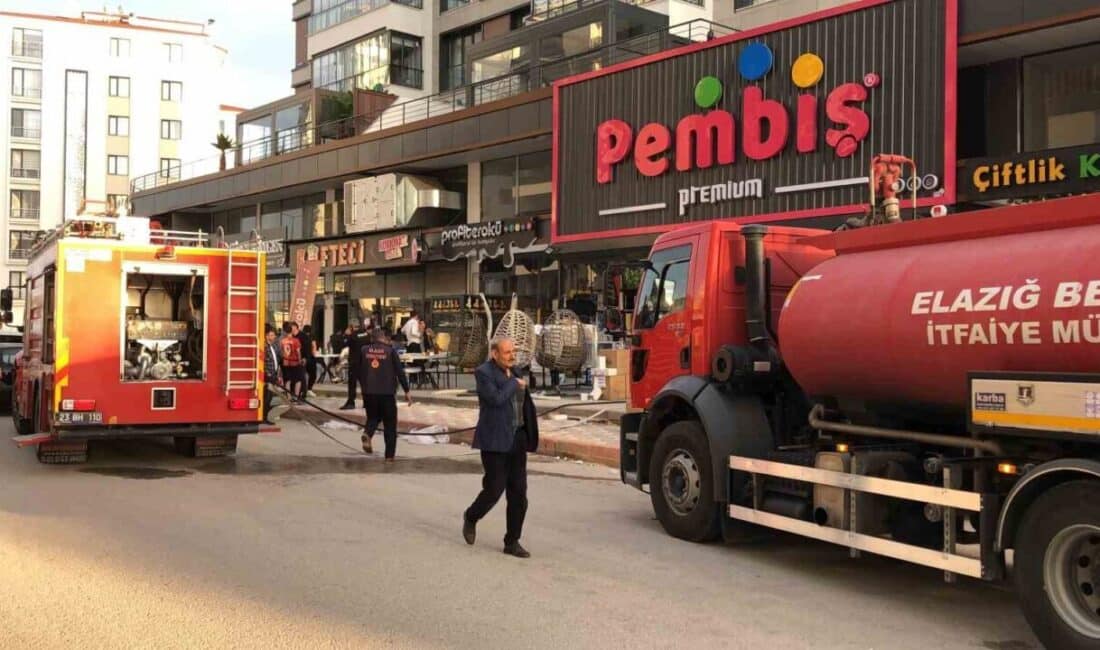 Elazığ’da bir dükkan yangını paniğe yol açtı, ekipler hızlıca müdahale etti. Elazığ'ın Çaydaçıra Mahallesi'nde bir iş yerinde çıkan yangın, panik yarattı.