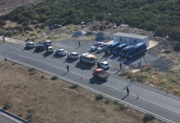 Aydın Jandarma Ekipleri, Germencik Gişelerinde Havadan Trafik Denetimi Yaptı Aydın İl Jandarma Komutanlığı, Germencik gişelerinde Cayrokopter ile havadan trafik