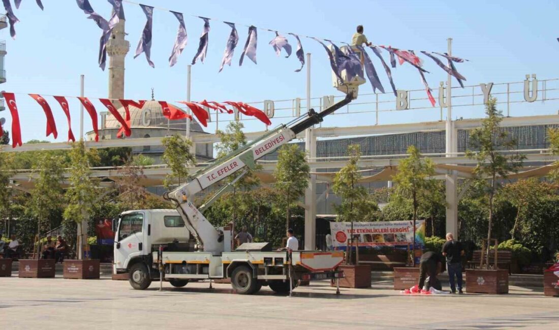 CHP Genel Başkanı Özgür Özel'in Aydın'daki mitinginin ardından, Efeler Belediyesi'nin