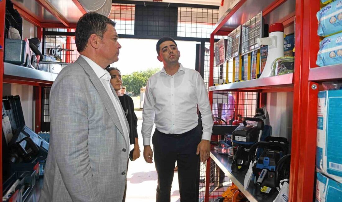 Osmangazi Belediyesi, Sırameşeler Mahallesi'nde Güneş enerjisiyle çalışan Afet ve Acil